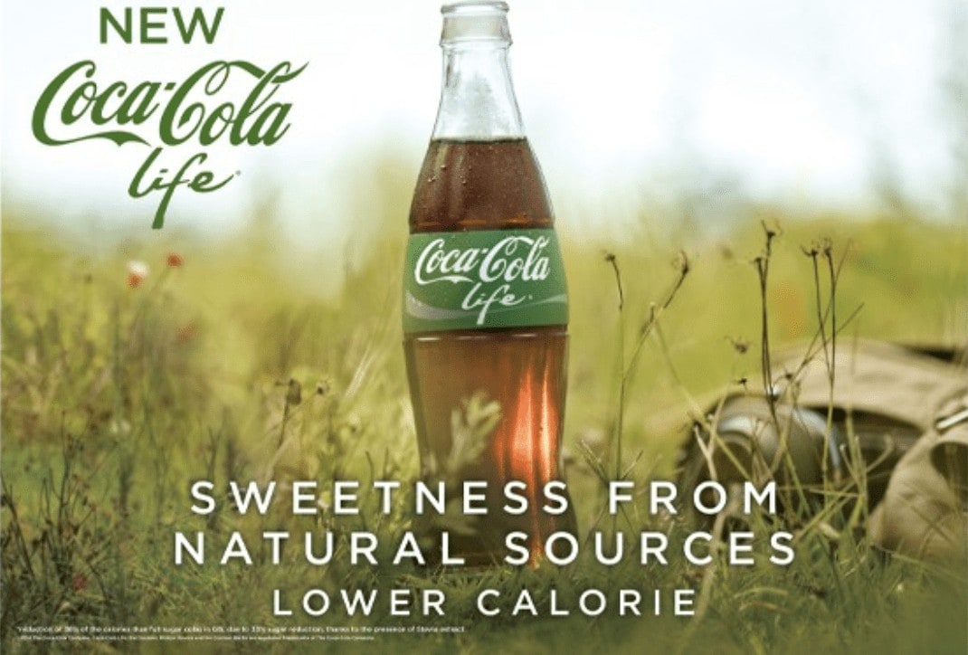 Coca Cola Life - greenwashing examples-min