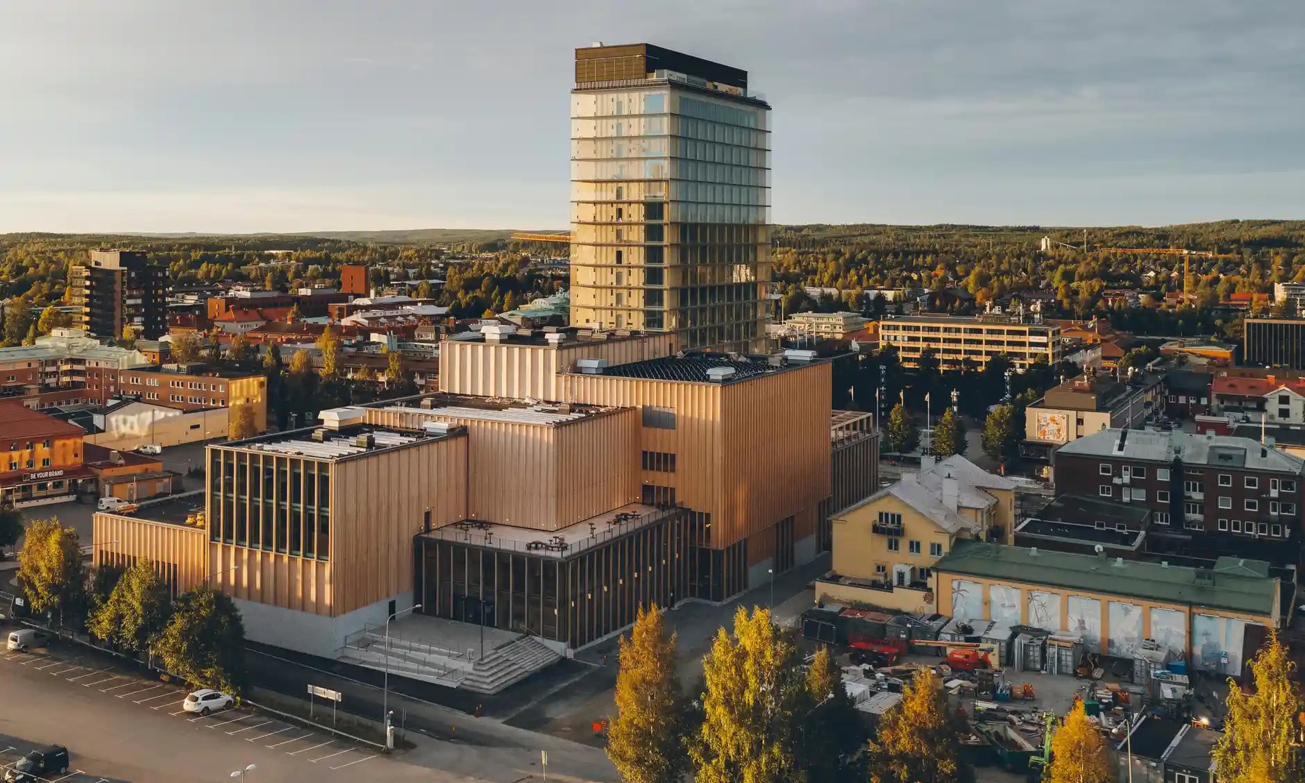 Swedish sustainable wooden skyscraper