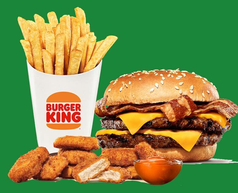 Vegan burger king flagship store London