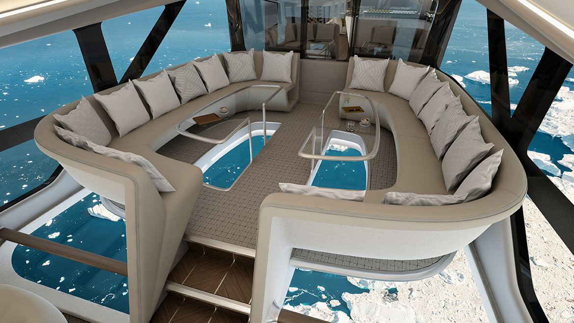 Airlander 10 cabin interior