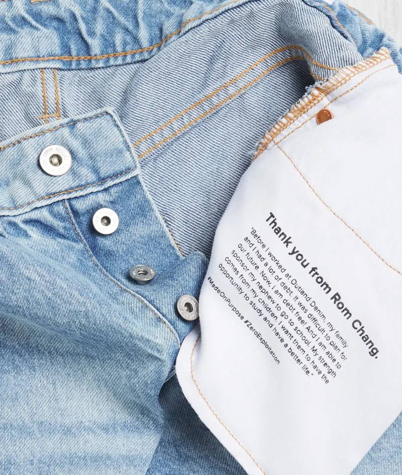 Outland Denim Sustainable Fashion Marketing Campaign | Protecting People Protecting Planet