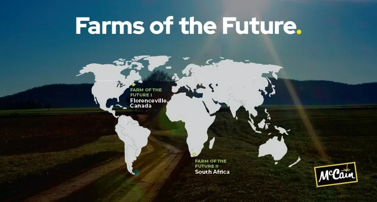 Mccain - Farms of the Future B2B Sustainability Marketing Campaign