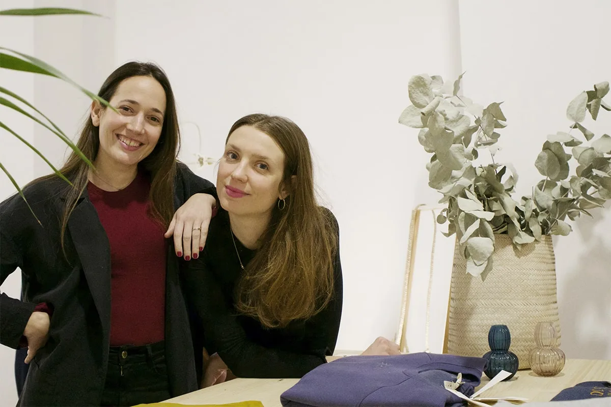 Alba Garcia and Anna Canadell Founders of Bcome