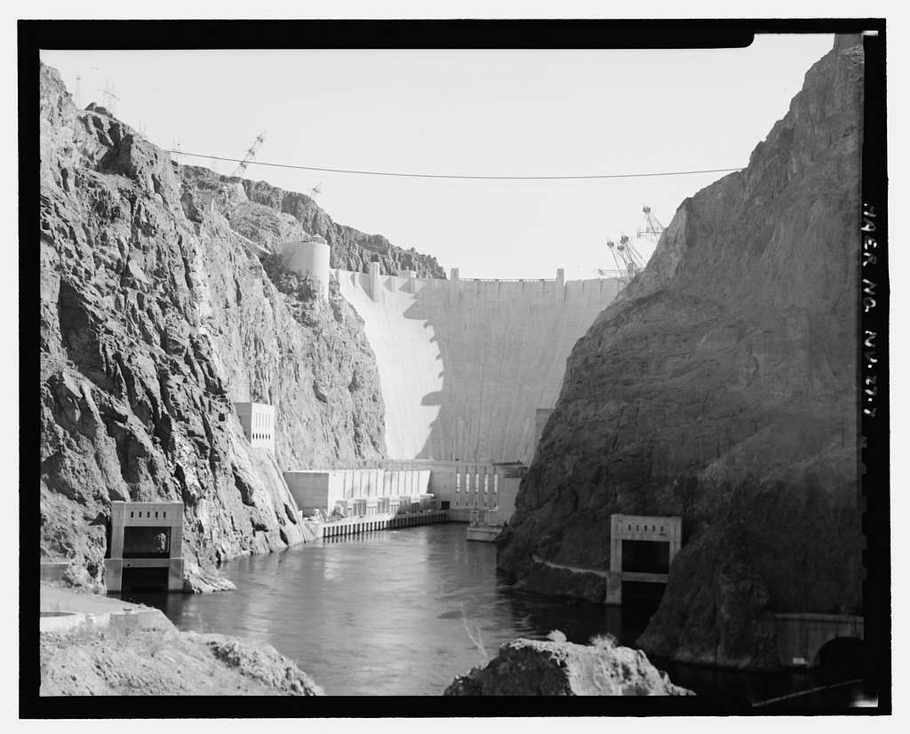 Hoover Dam Construction 1930s