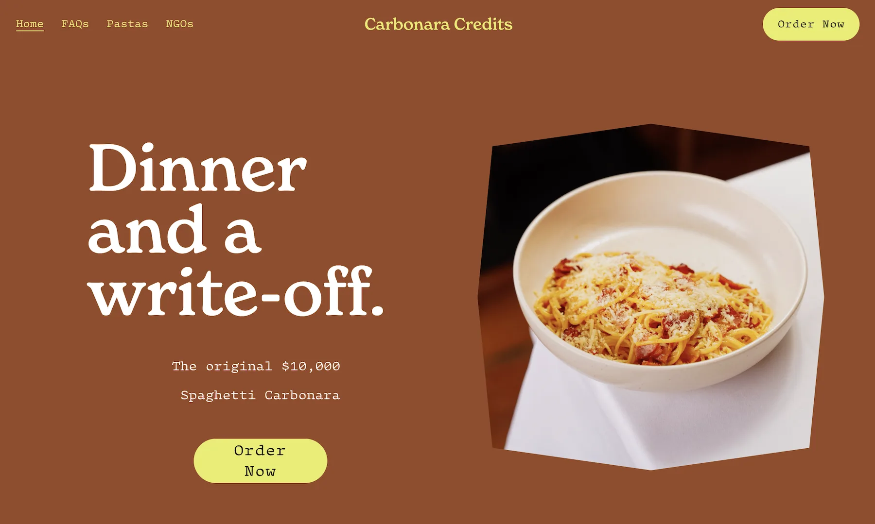 Carbonara Credits