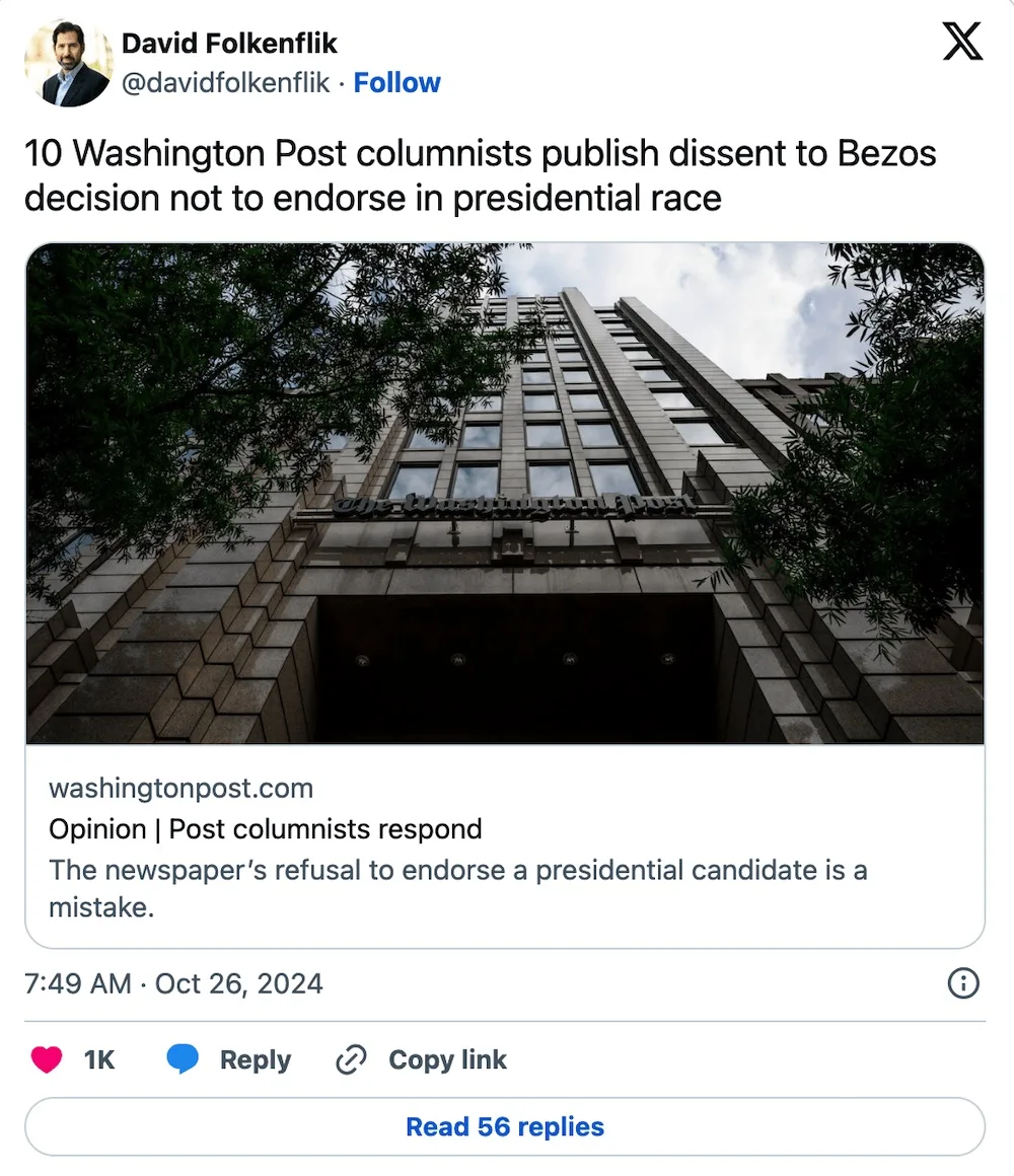 Amazon WaPo boycott 