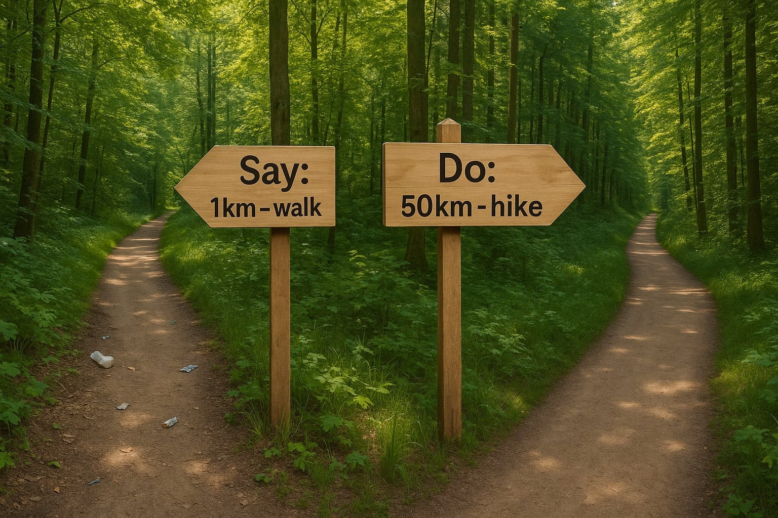 The say do gap with sustainability
