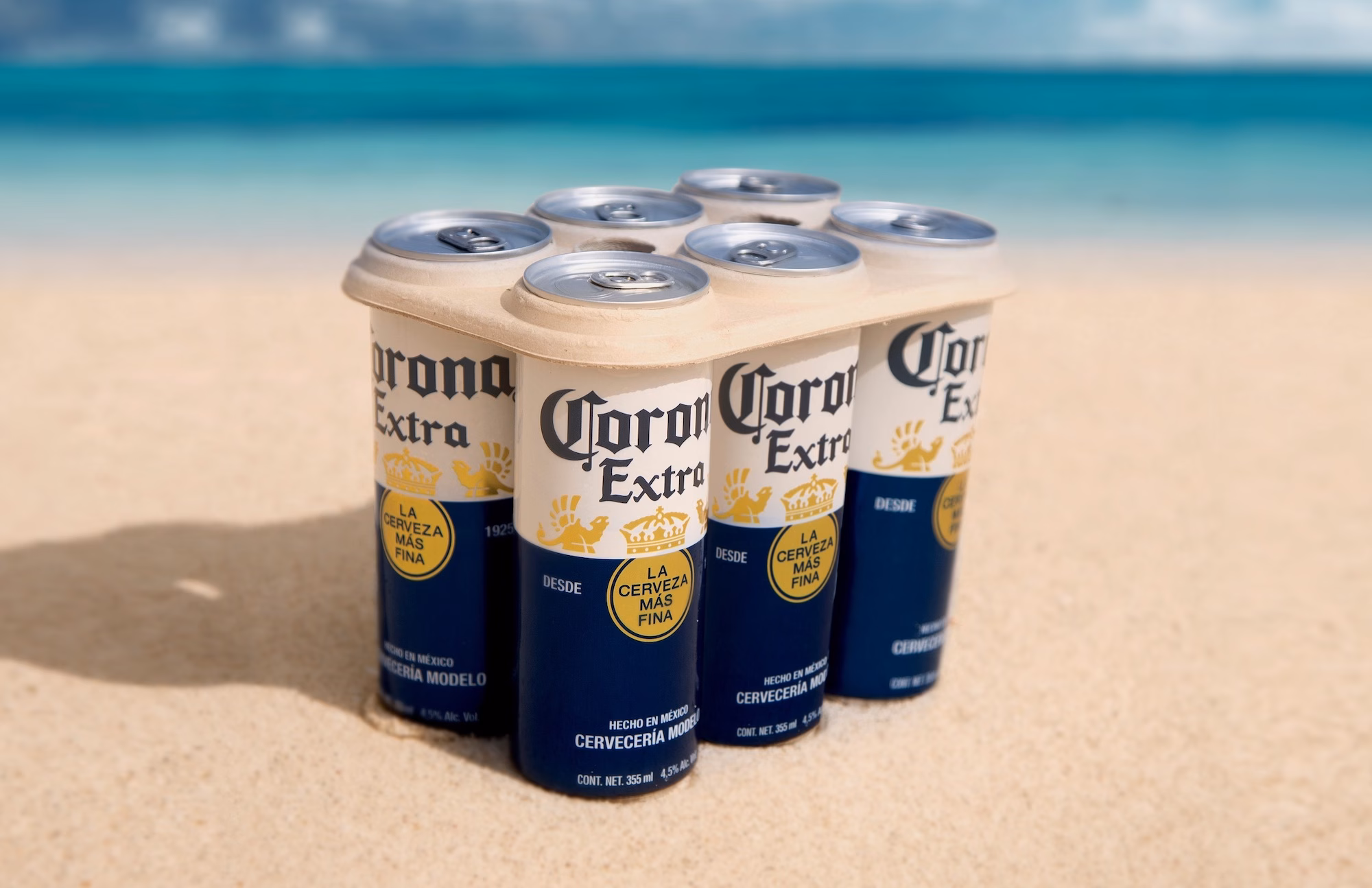 corona with biodegradable packaging