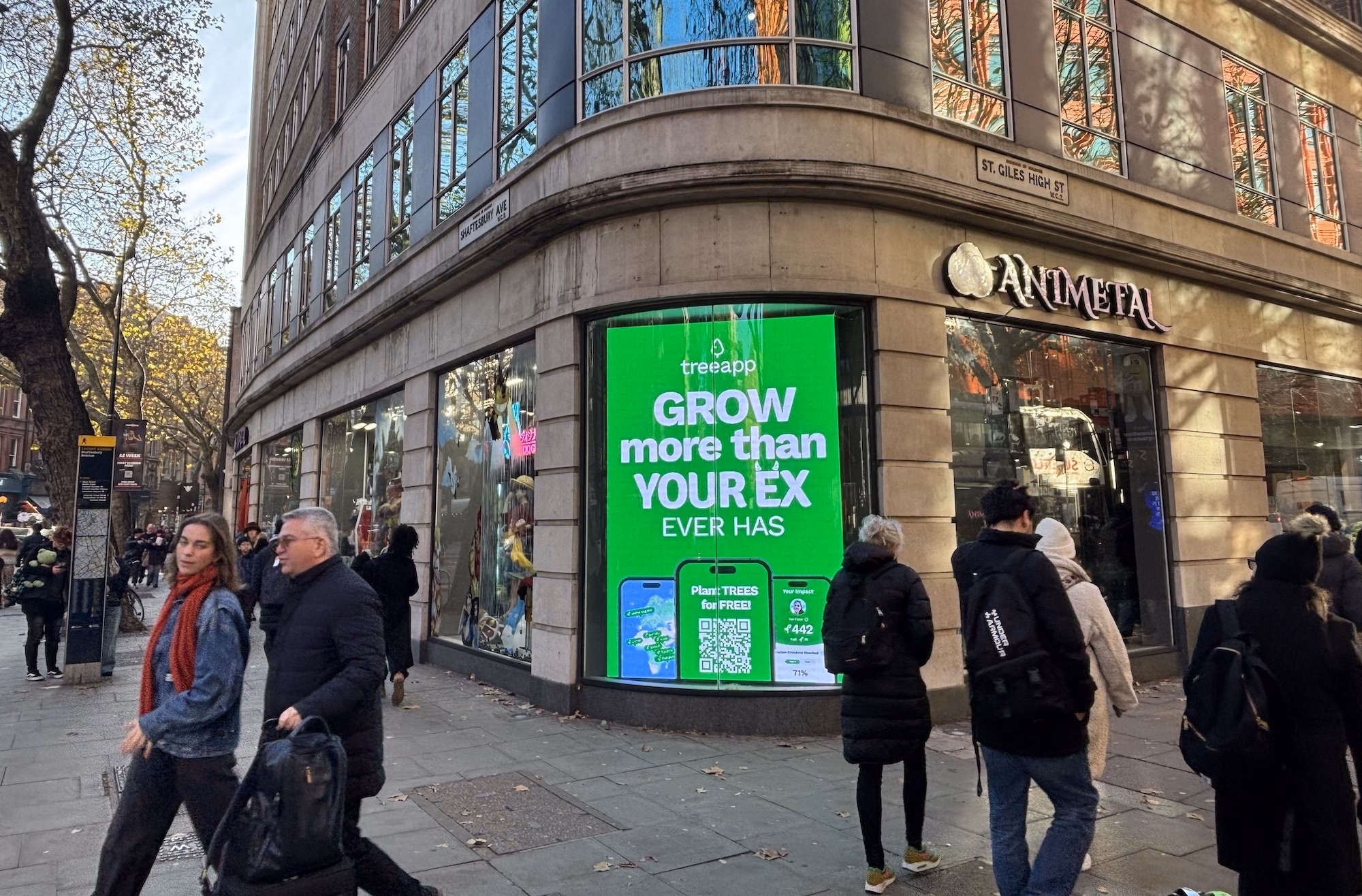 treeapp billboard campaign