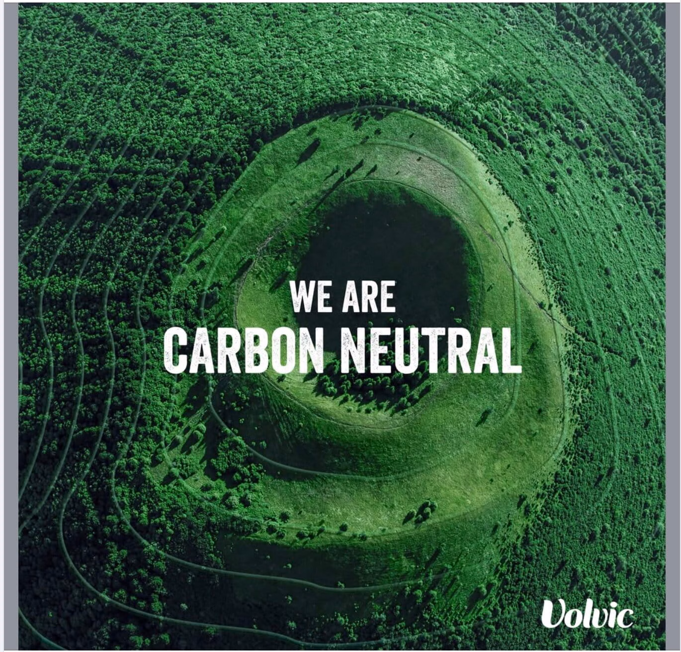 Volvic is carbon neutral