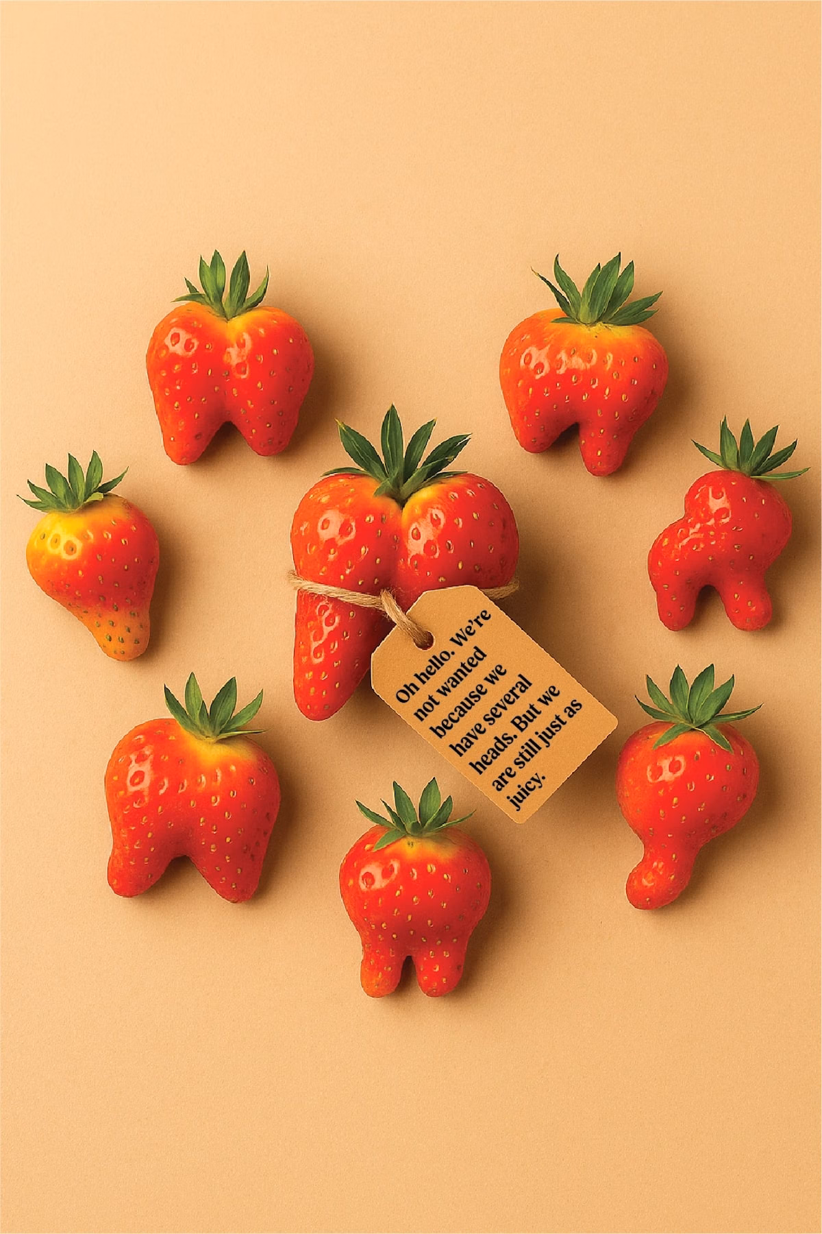 Food waste slideshow on wonky veg 5 - strawberries